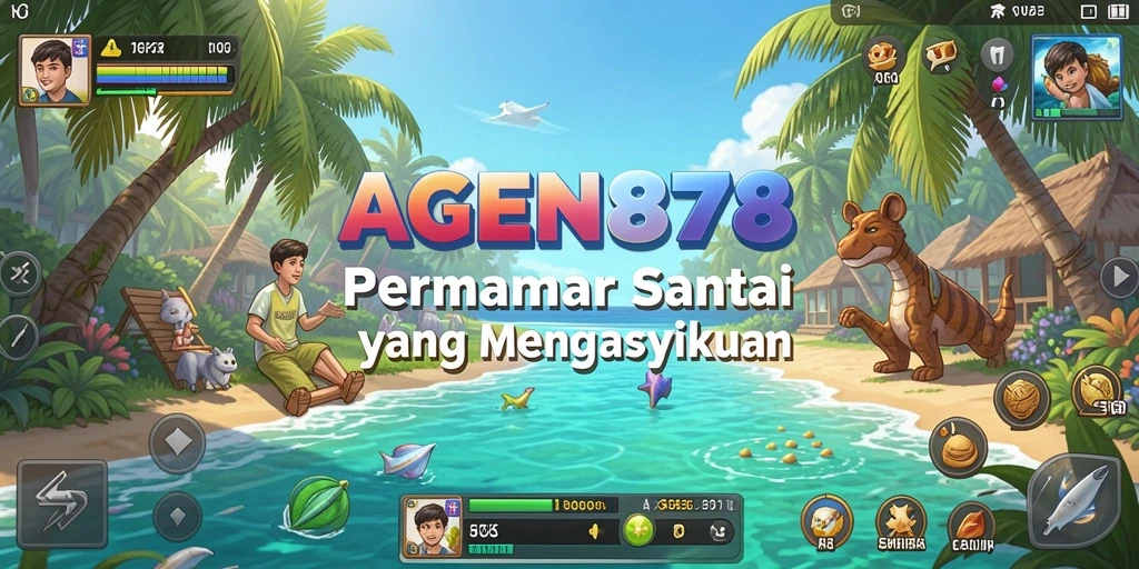 Tampilan utama AGEN878 dengan gameplay yang penuh warna dan mengasyikkan.