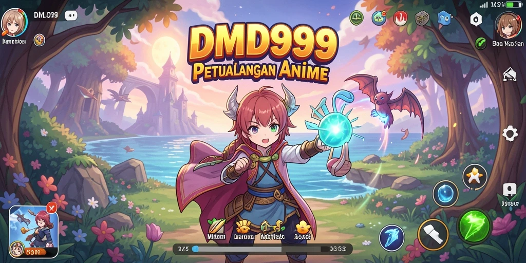 Gameplay seru dalam DMD999 dengan grafik Anime yang menawan.