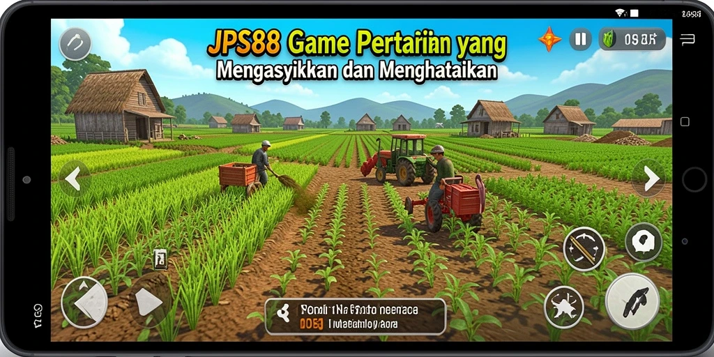Gameplay JPS88 yang mendebarkan dalam pengelolaan lahan pertanian.