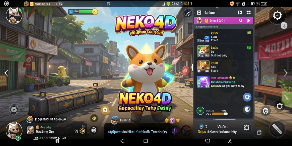 Tampilan antarmuka pengguna NEKO4D yang sederhana dan efektif.