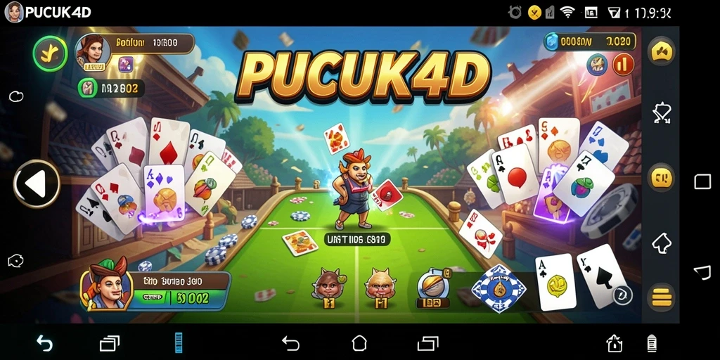 Tampilan utama PUCUK4D dengan fitur utilitas lengkap.