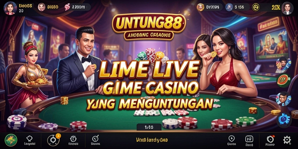 Tampilan gameplay menarik di UNTUNG88 Live Casino dengan dealer profesional.